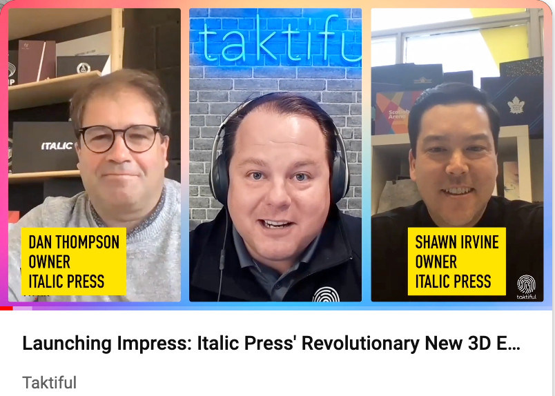 Dan & Shawn Introduce Impress on The Digital Embellishment Show