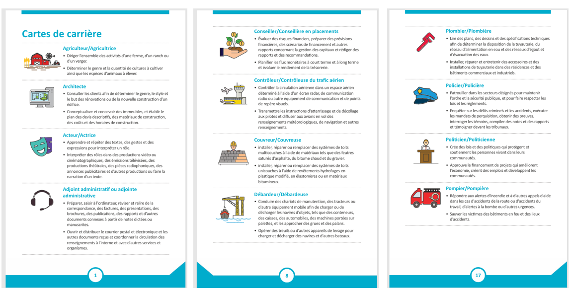 Carrièrosité® : Jeu de cartes Carrières